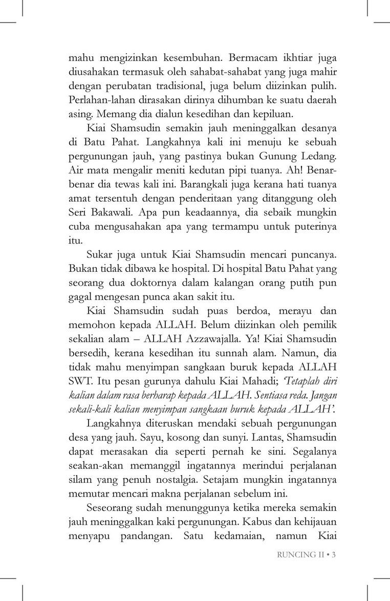 Runcing II - Zharulnizam Z.A